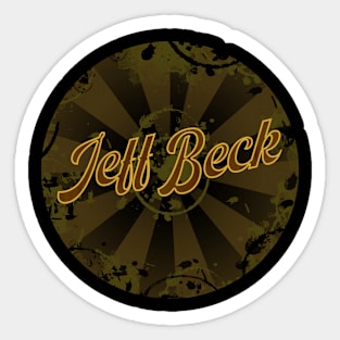 jeff beck Sticker